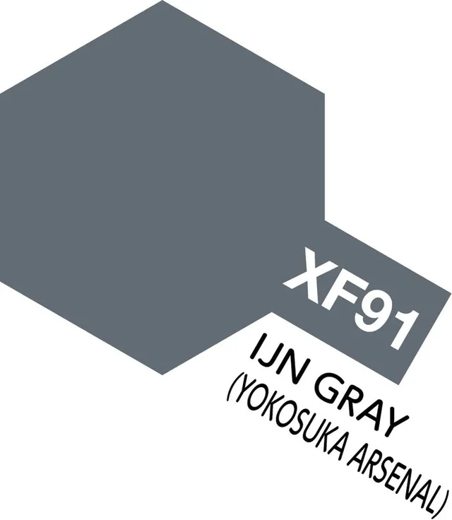 tamiya-81791-xf91-gris-ijn-peinture-acrylique-10ml-mate image 1