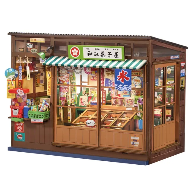 robotime-tge05-rolife-book-nook-boutique-nostalgic-corner-shop image 1