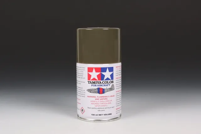 tamiya-86506-as6-peinture-spray-avion-olive-drab-100ml image 1