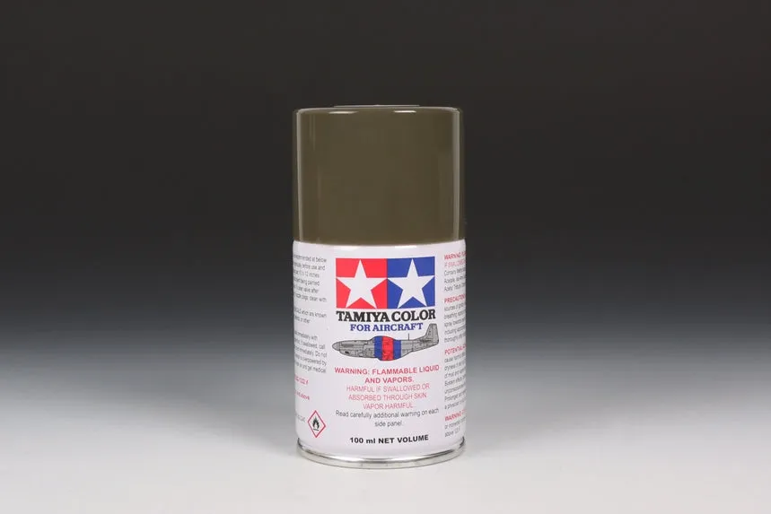 tamiya-86506-as6-peinture-spray-avion-olive-drab-100ml image 1