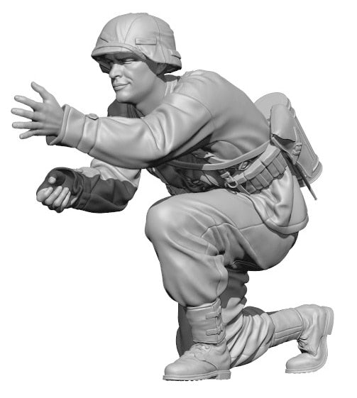 sol-resin-factory-mm886-figurine-artilleur-allemand-1-16 image 2