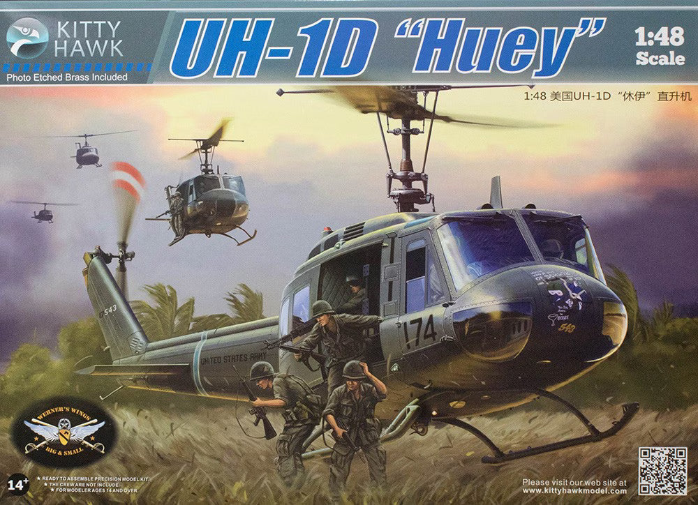kitty-hawk-80154-uh-1d-huey-maquette-h-licopt-re-1-48 image 1