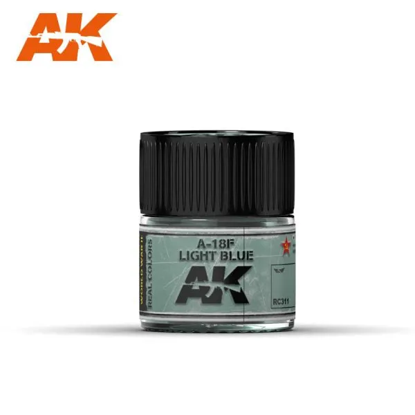 ak-rc311-a-18f-light-grey-blue-peinture-maquette-10ml-real-colors image 1