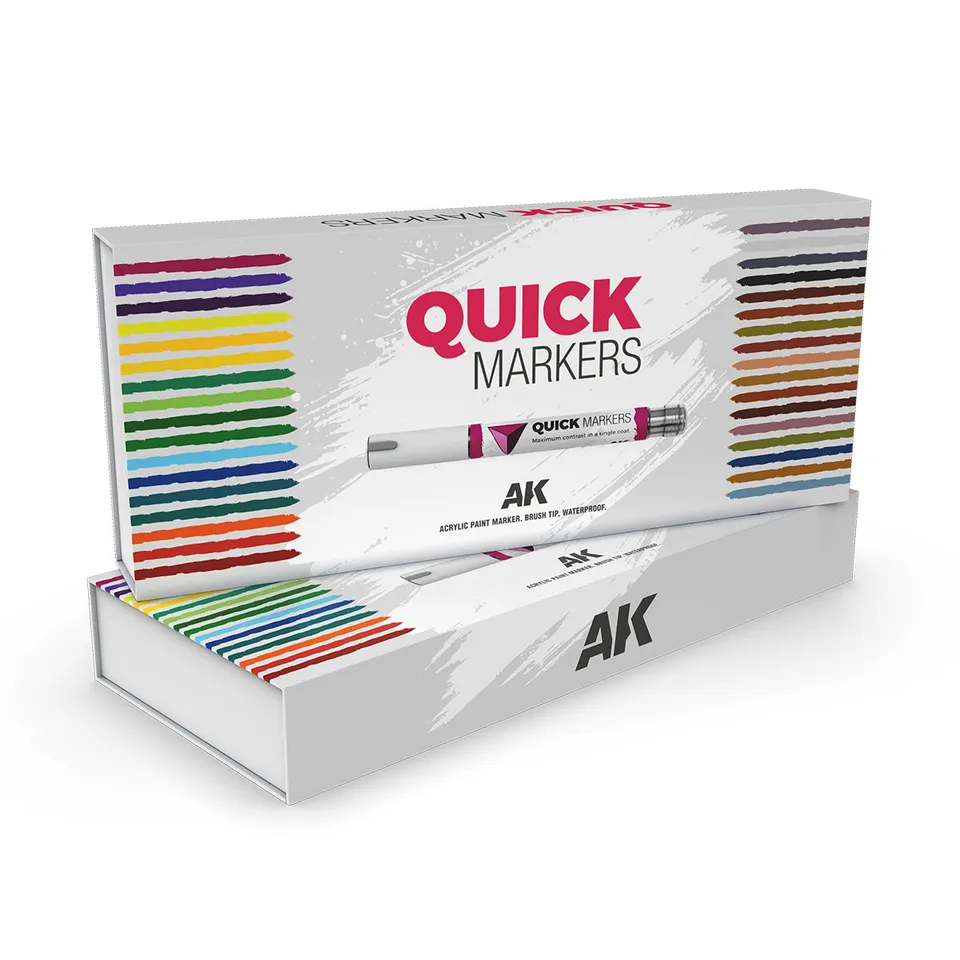 ak-interactive-quick-markers-coffret-34-feutres image 1