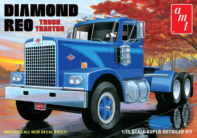 amt-diamond-reo-truck-tractor-maquette-camion-1-25-cummins image 1