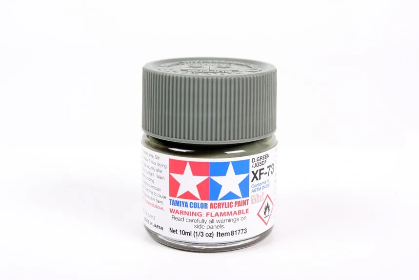 tamiya-xf73-vert-jgsdf-peinture-maquette-acrylique-10ml-mate image 1