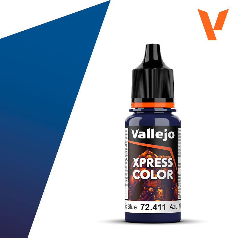 vallejo-xpress-color-411-mystic-blue-peinture-bleu-18-ml image 1