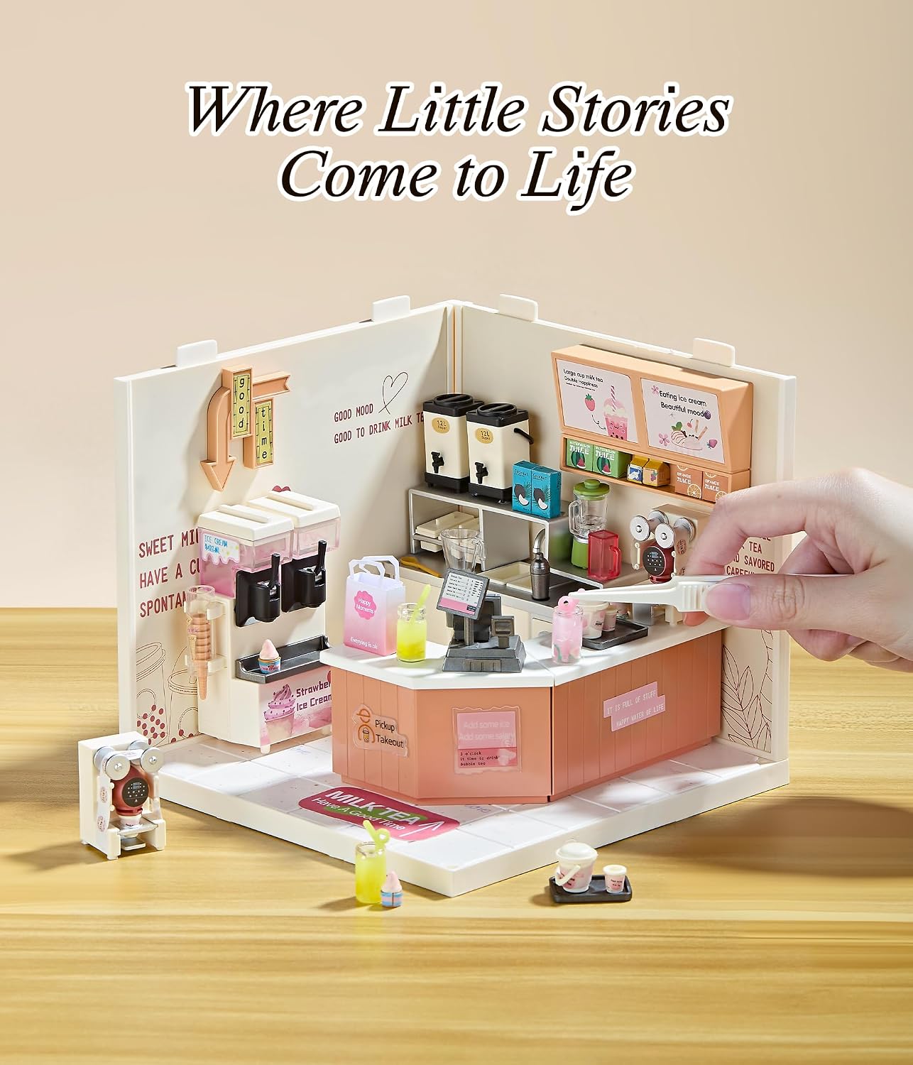fairy-care-dreamy-bay-scene-fc-dbs8002-maison-miniature-milk-tea image 7