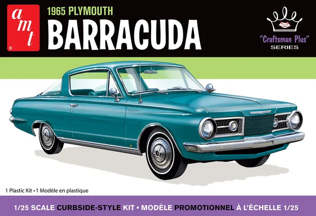 amt-1965-plymouth-barracuda-craftsman-plus-maquette-1-25 image 1