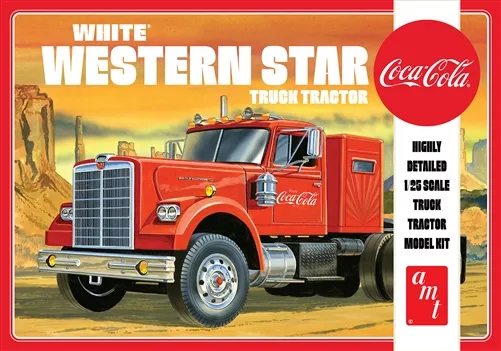 amt-white-western-star-coca-cola-maquette-camion-1-25 image 1