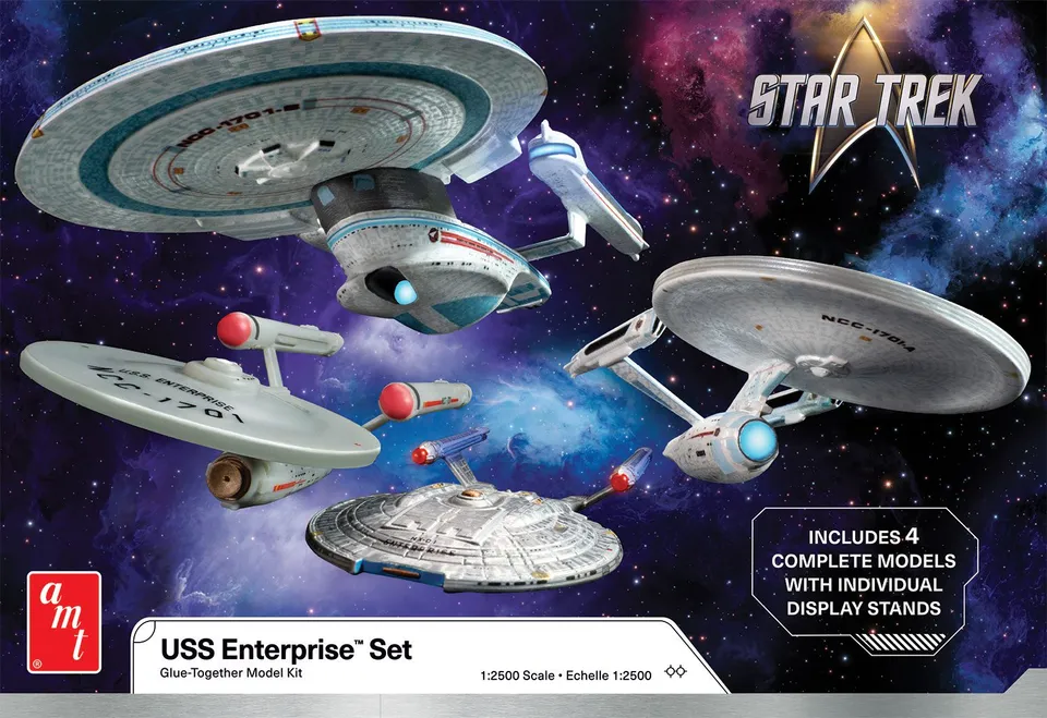 amt-star-trek-enterprise-4-vaisseaux-maquette-1-2500 image 1