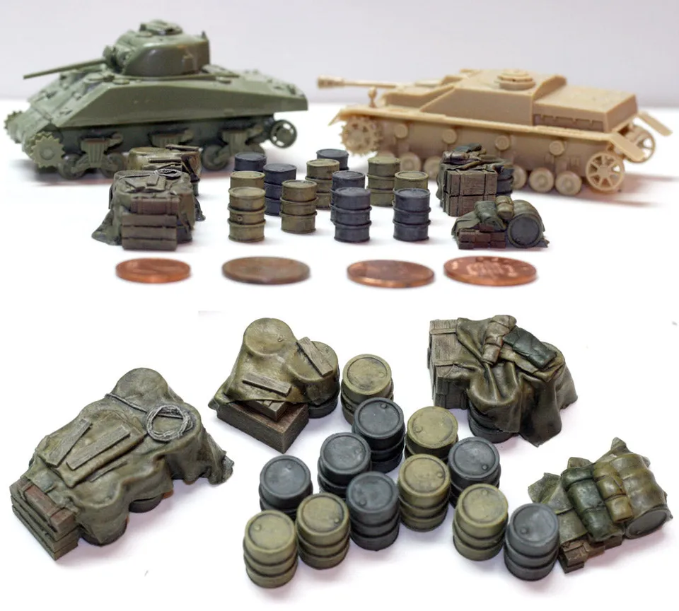 value-gear-720dg-f-ts-allemands-1-72-accessoire-diorama-x16 image 1