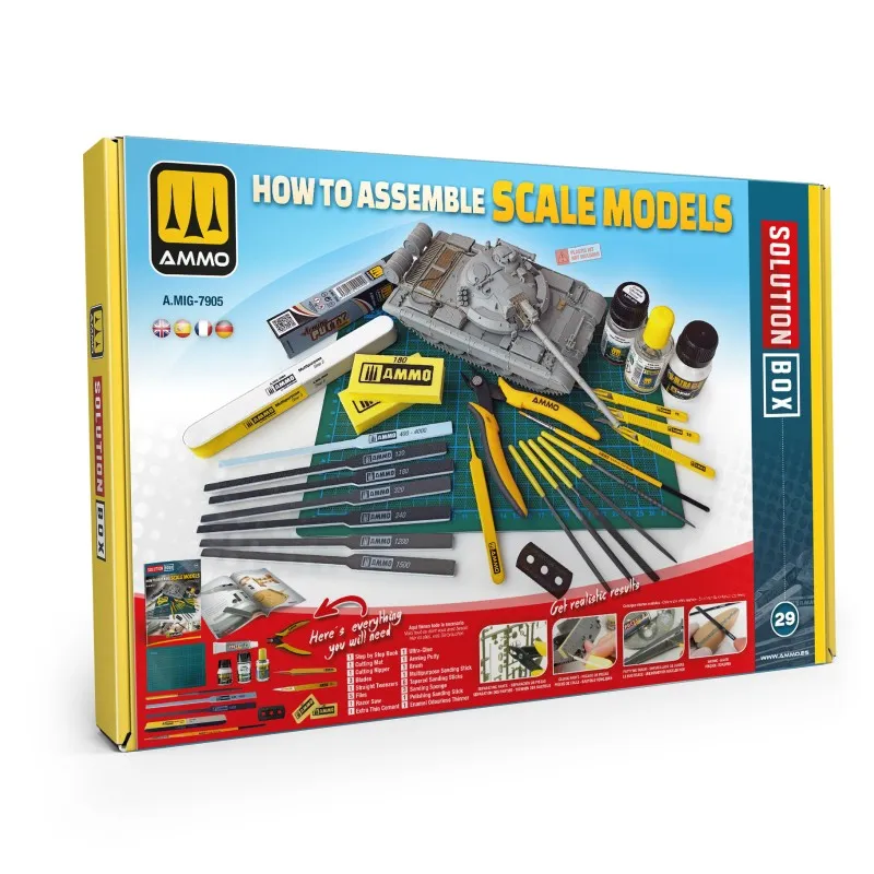 ammo-mig-solution-box-29-beginners-coffret-montage-livre image 1