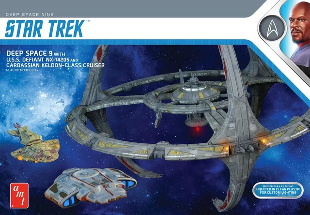 amt-star-trek-deep-space-nine-maquette-1-3300-station-vaisseaux image 1