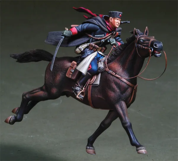 def-model-do35c08-figurine-officier-cosaque-russe-1-35 image 1
