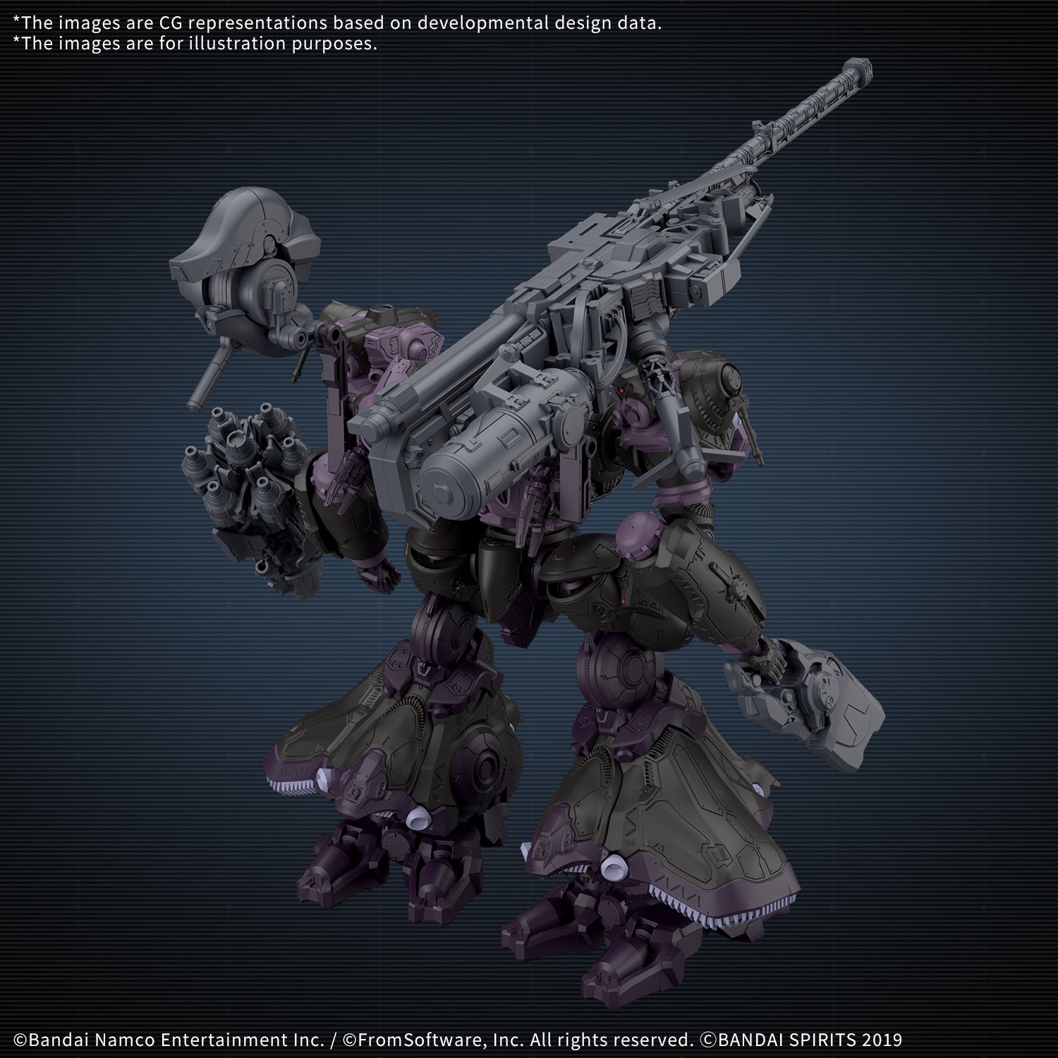 bandai-30mm-ve-40a-v-ii-arquebus-maquette-robot image 2