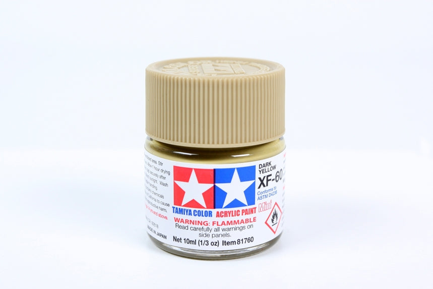 tamiya-81760-xf60-jaune-fonc-peinture-10ml-mate image 1