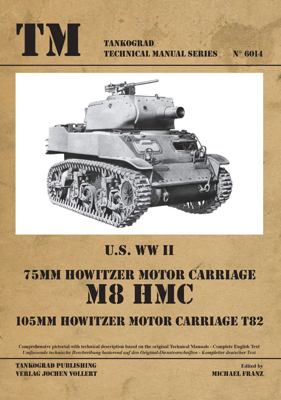 tankograd-6014-m8-hmc-obusier-75mm-livre-maquette-ww2-anglais image 1