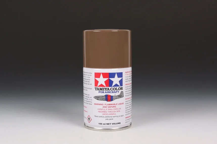 tamiya-as22-dark-earth-bombe-spray-avion-100ml-86522 image 1