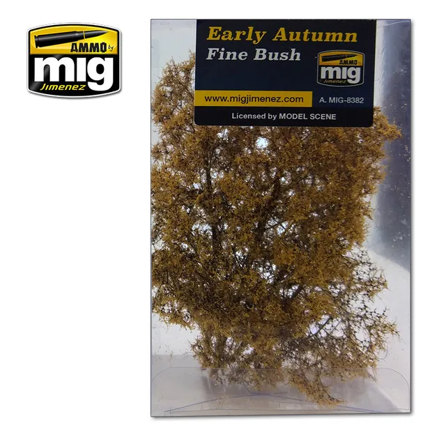 ammo-8382-fine-bush-buisson-fin-early-autumn-diorama image 1