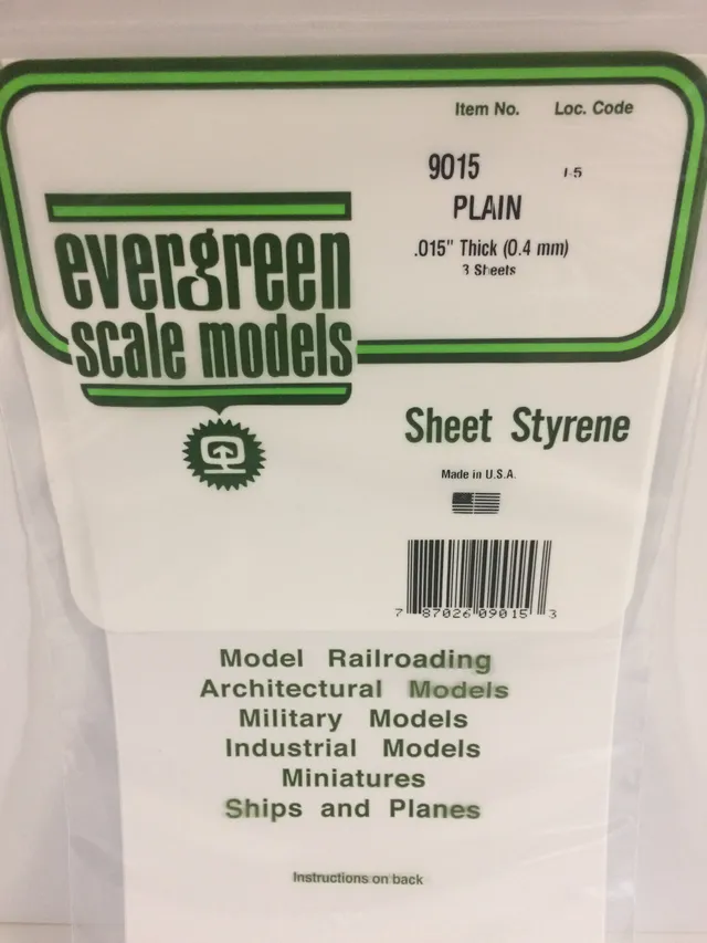 evergreen-sheets-9015-plaque-polystyr-ne-blanche-0-38-mm-lot-3 image 1