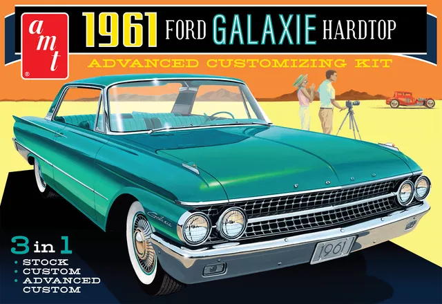 amt-1961-ford-galaxie-hardtop-maquette-1-25-3-en-1 image 1
