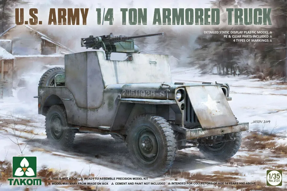 takom-2131-us-army-camion-blind-1-35-maquette-ww2 image 1