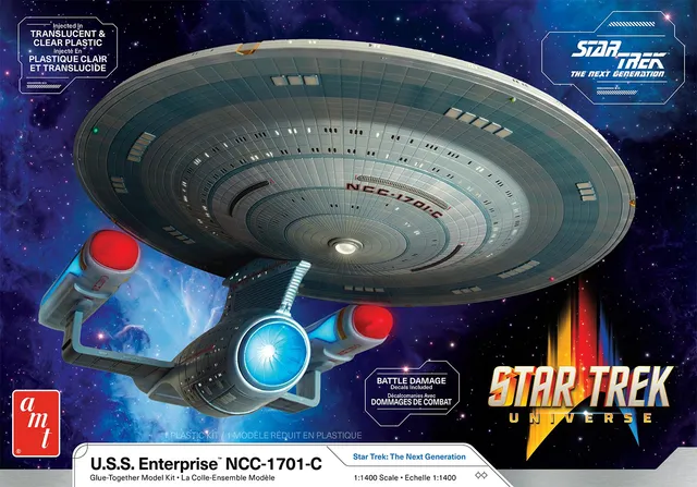amt-uss-enterprise-ncc-1701-c-kit-maquette-1-1400-star-trek image 1