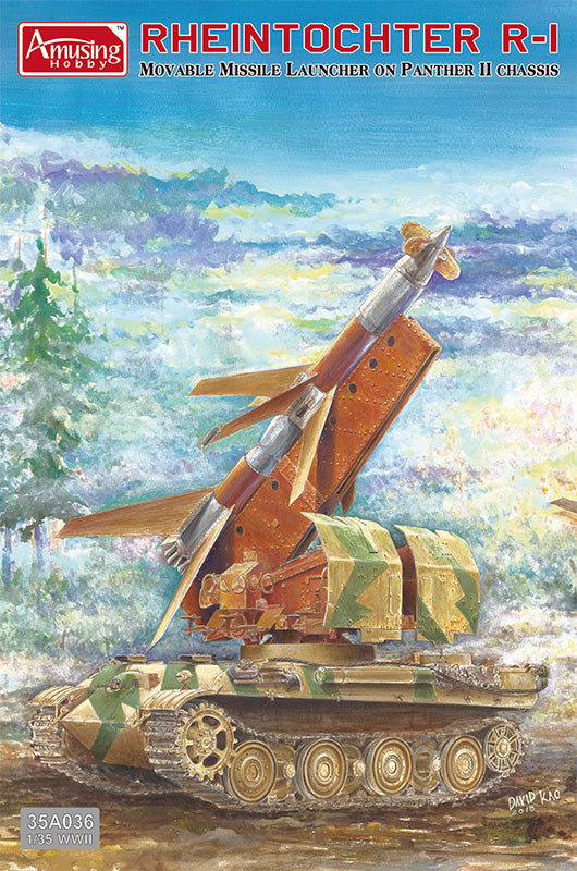 amusing-hobby-35a036-rheintochter-r-1-panther-ii-char-1-35 image 1