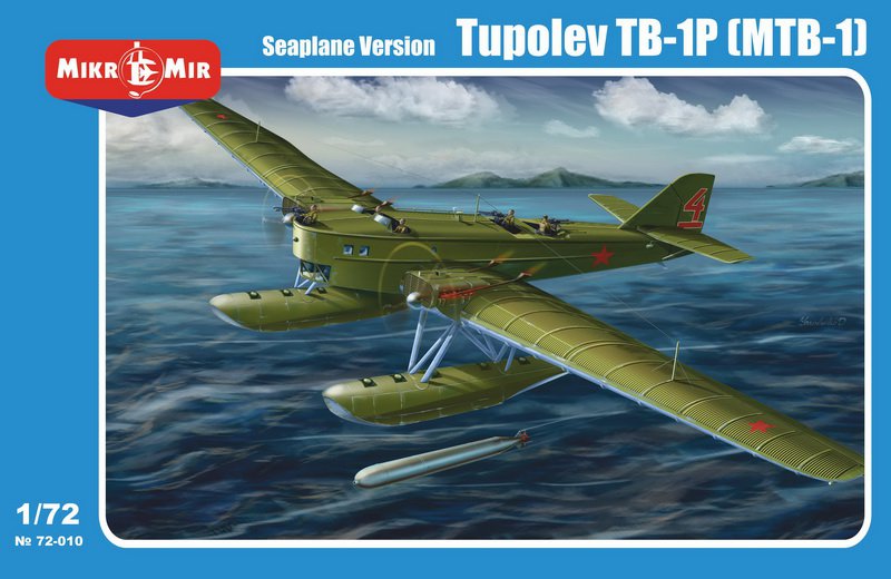 amp-mikromir-tupolev-tb-1p-maquette-avion-1-72-bombardier image 1
