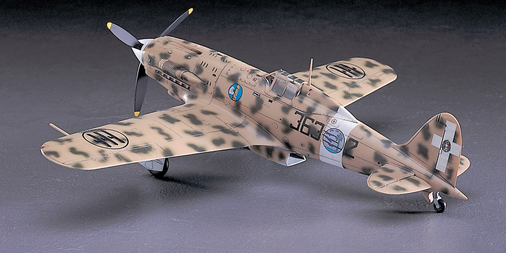 hasegawa-macchi-c-202-folgore-1-48-maquette-avion-ww2 image 2