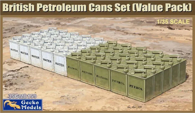 gecko-british-petroleum-cans-1-35-accessoire-bidons image 1