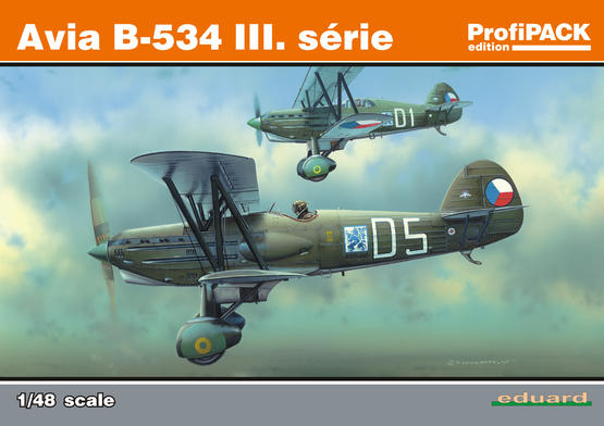 eduard-8191-avia-b-534-iii-1-48-maquette-avion-profipack image 1