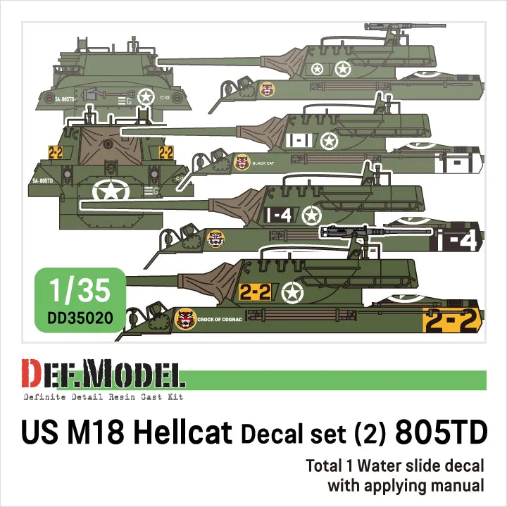 def-model-dd35020-m18-hellcat-d-cals-1-35-805td-4-v-hicules image 1