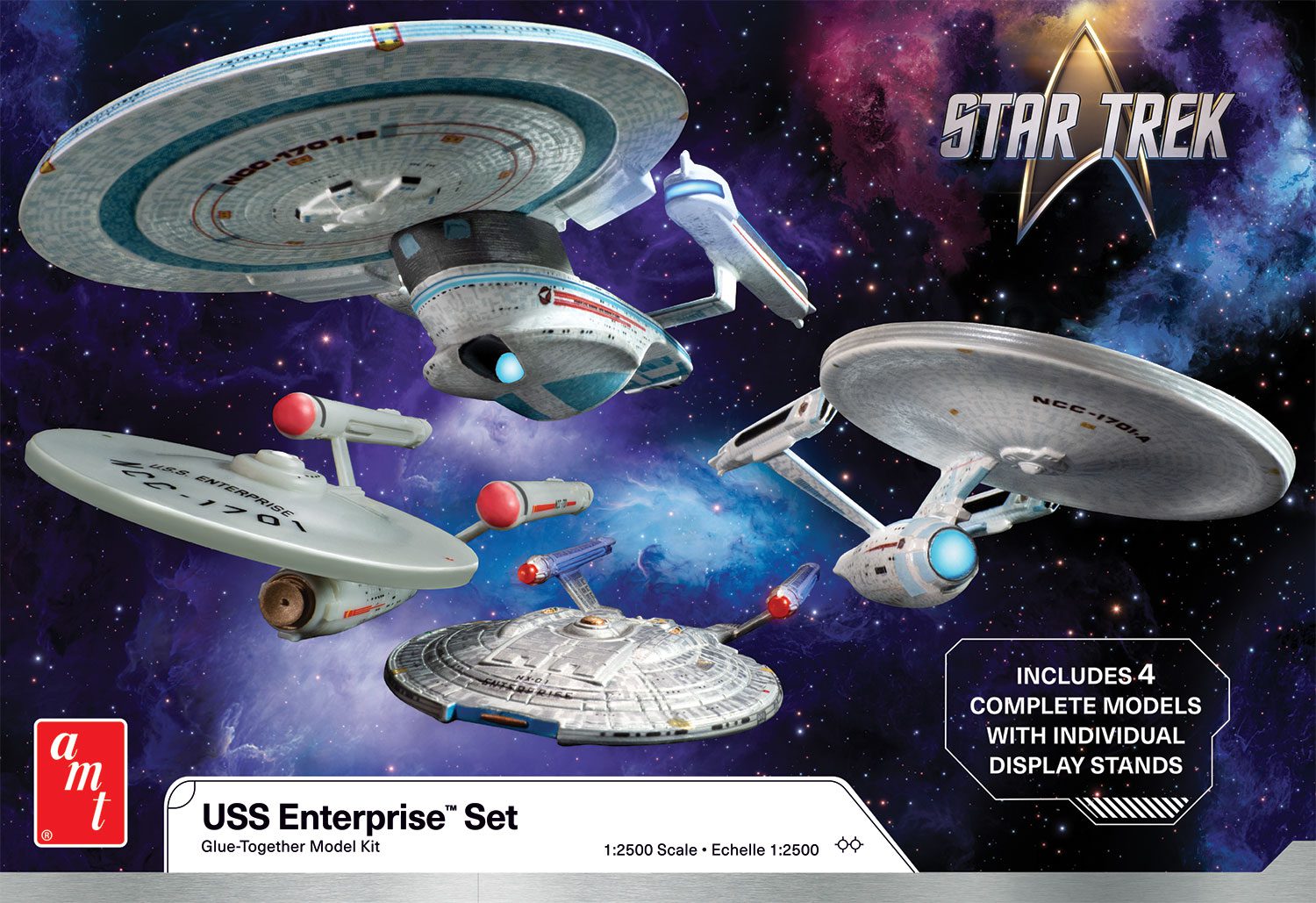 amt-star-trek-enterprise-4-vaisseaux-maquette-1-2500 image 1