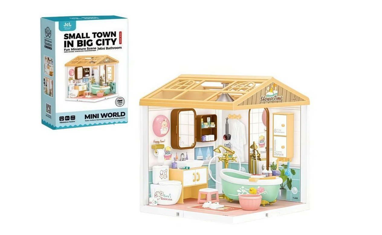 jiaerle-toys-mini-world-0416-maison-miniature-salle-de-bain image 2