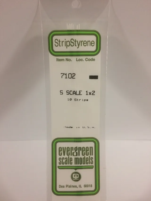 evergreen-strips-7102-baguette-s-0-4x0-8mm-blanche-10-pcs image 1