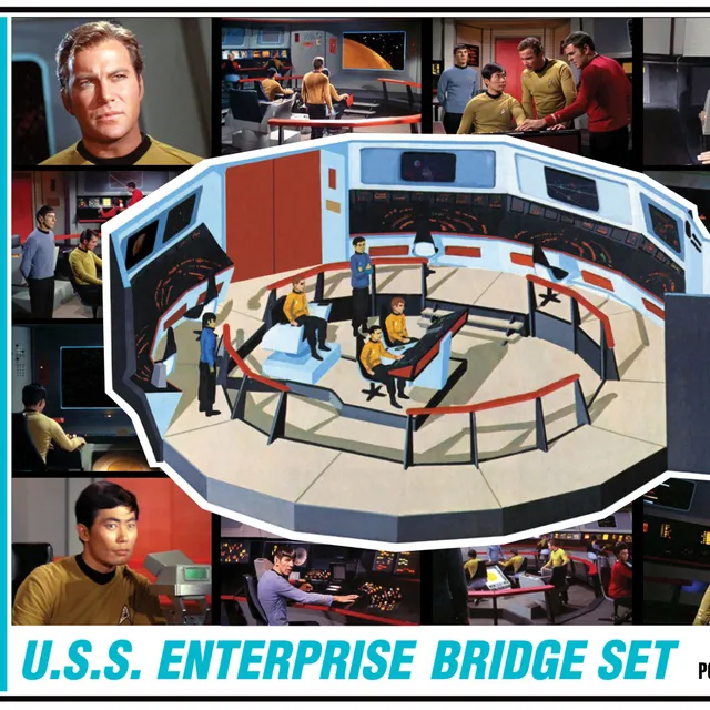 amt-star-trek-uss-enterprise-bridge-1-32-maquette image 1