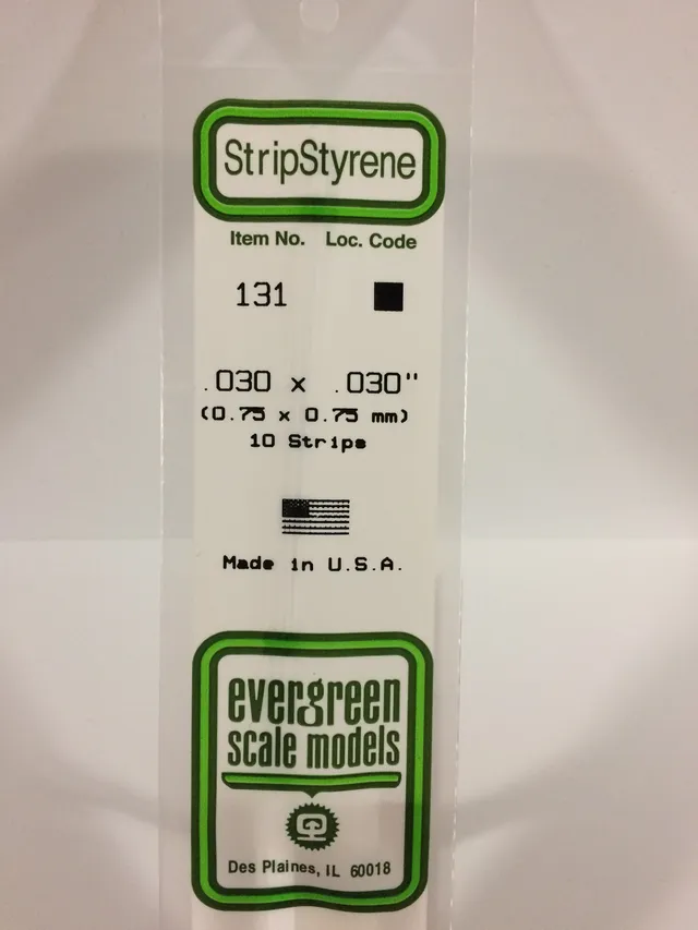 evergreen-strips-131-baguette-carr-e-0-75-mm-10-pi-ces image 1