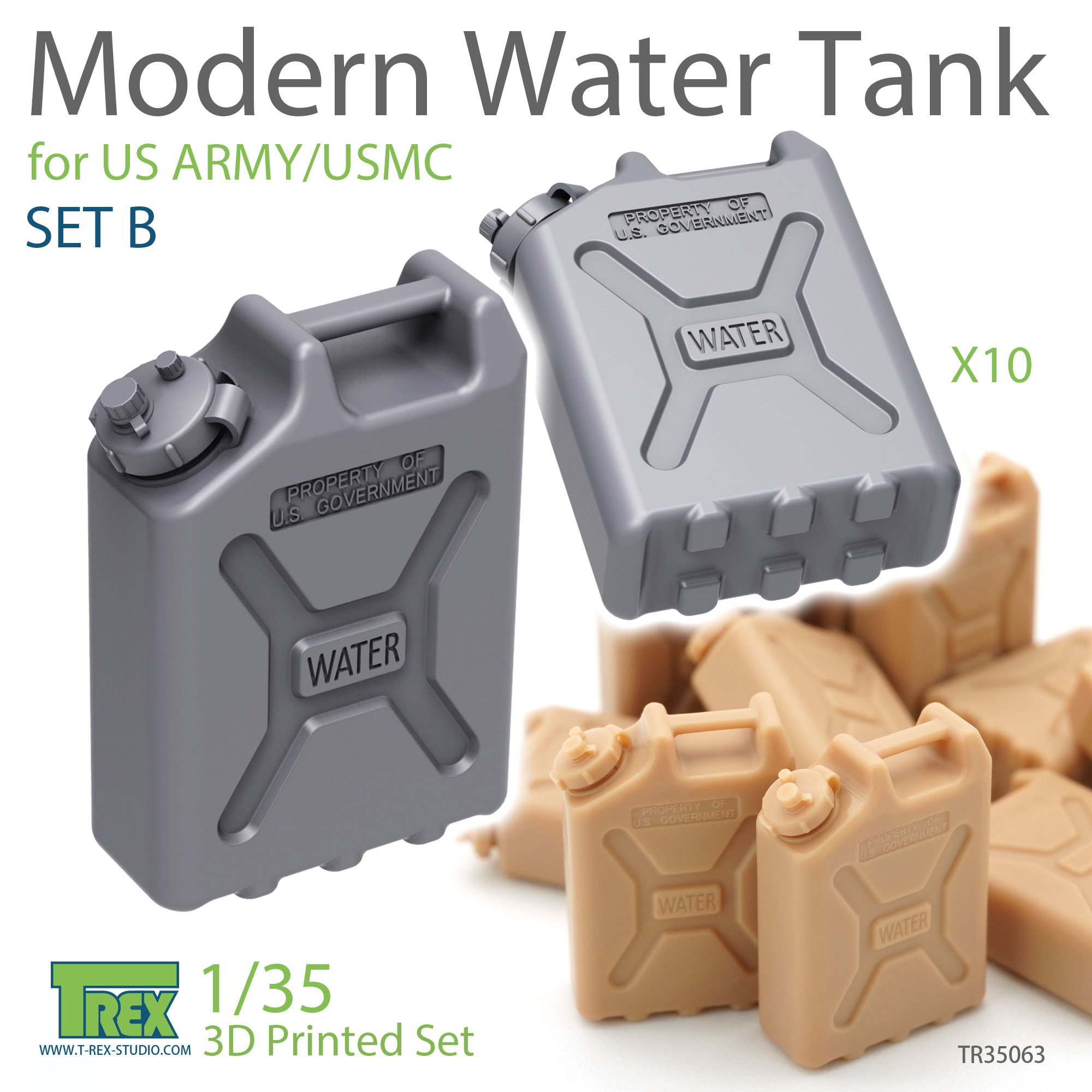 t-rex-35063-set-b-bidon-eau-1-35-us-army-usmc image 1