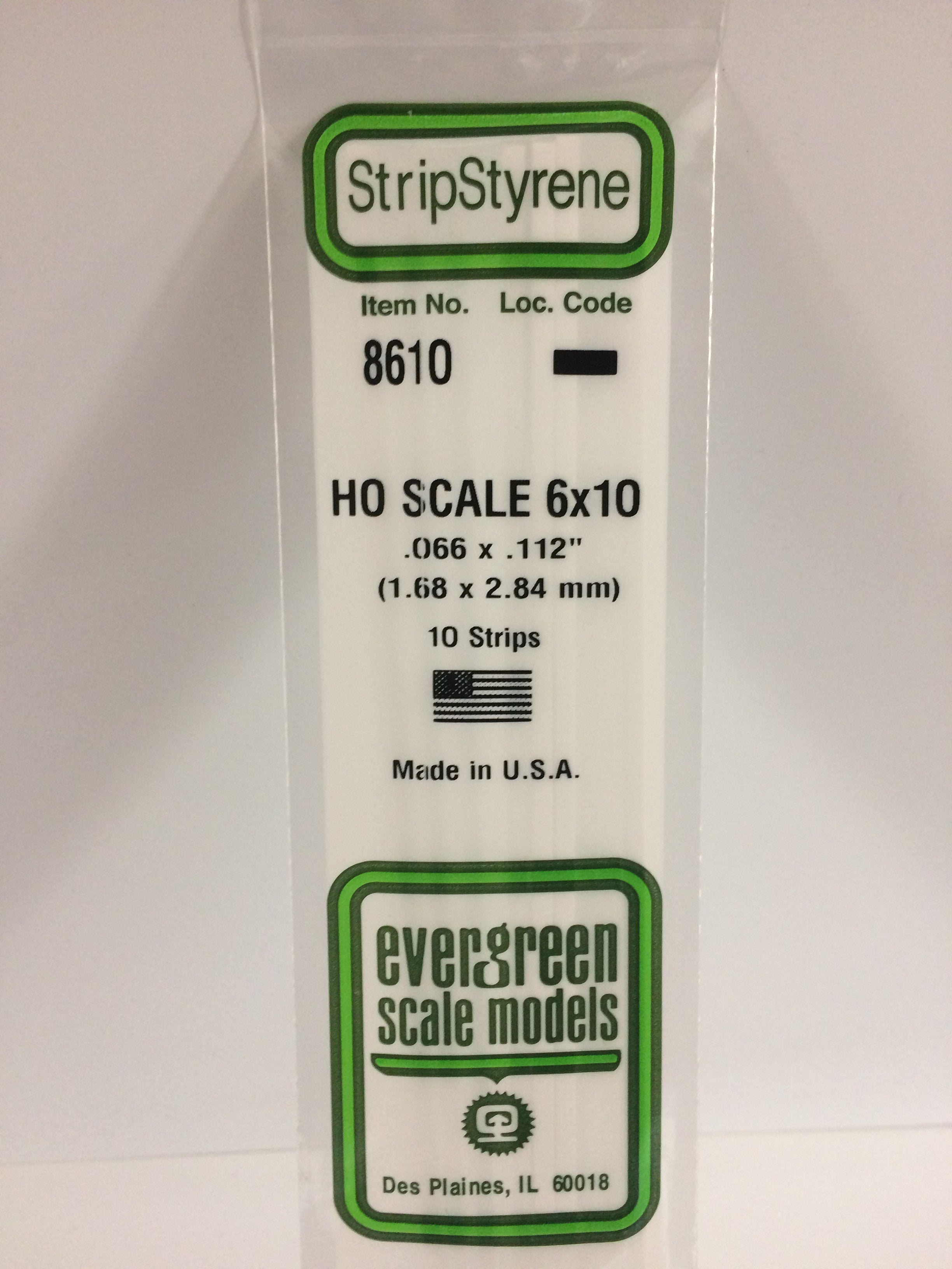 evergreen-strips-8610-baguette-ho-blanc-1-7x2-8mm-10pcs image 1