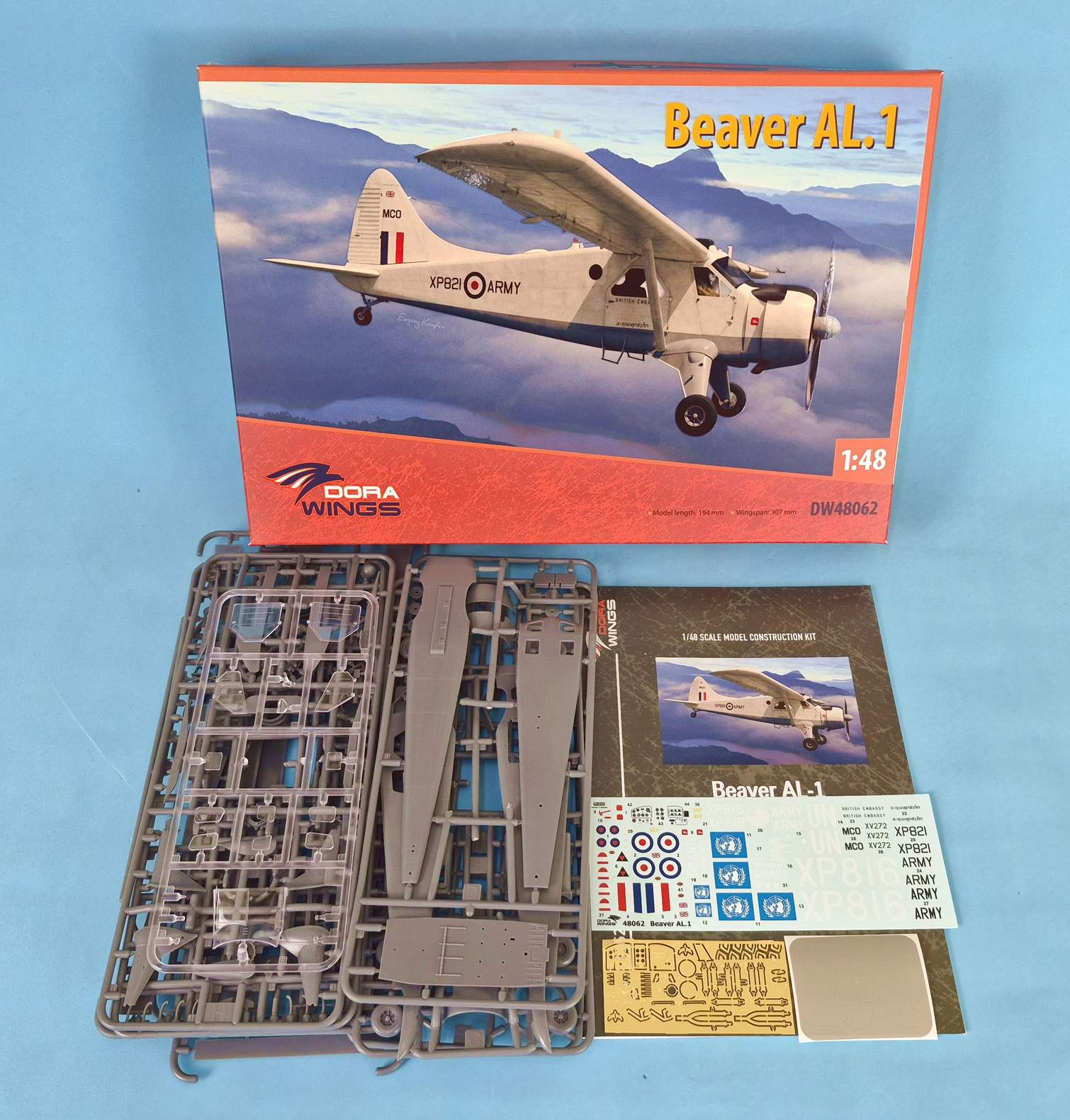 dora-wings-beaver-al-1-dhc-2-maquette-avion-1-48-liaison image 2