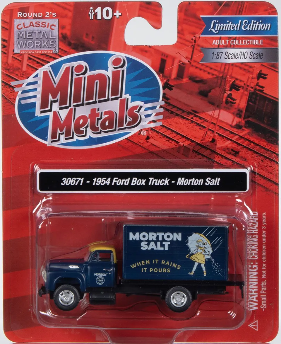 classic-metal-works-ford-1954-camion-morton-salt-ho-1-87 image 1