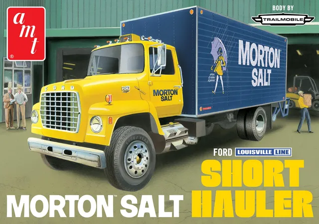 amt-ford-louisville-short-hauler-morton-salt-maquette-camion-1-25 image 1