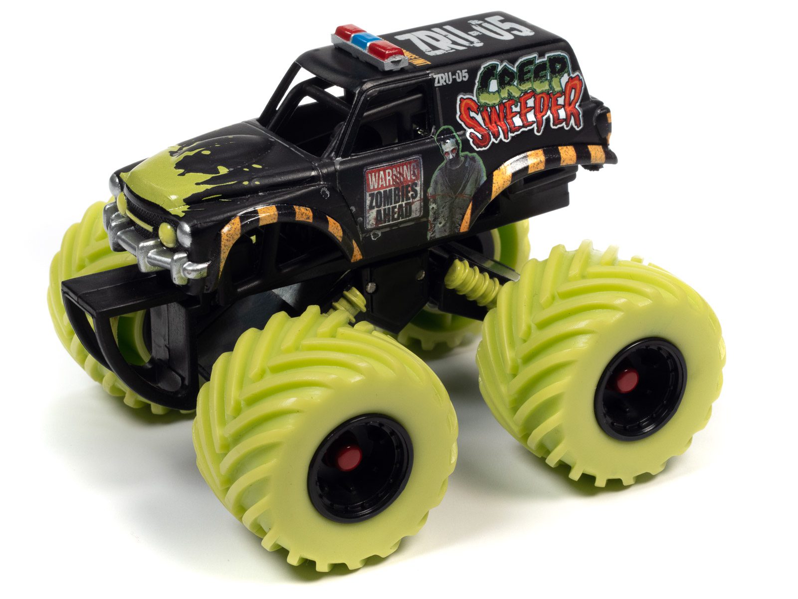 johnny-lightning-creep-sweeper-zombie-miniature-monster-truck-1-64 image 2