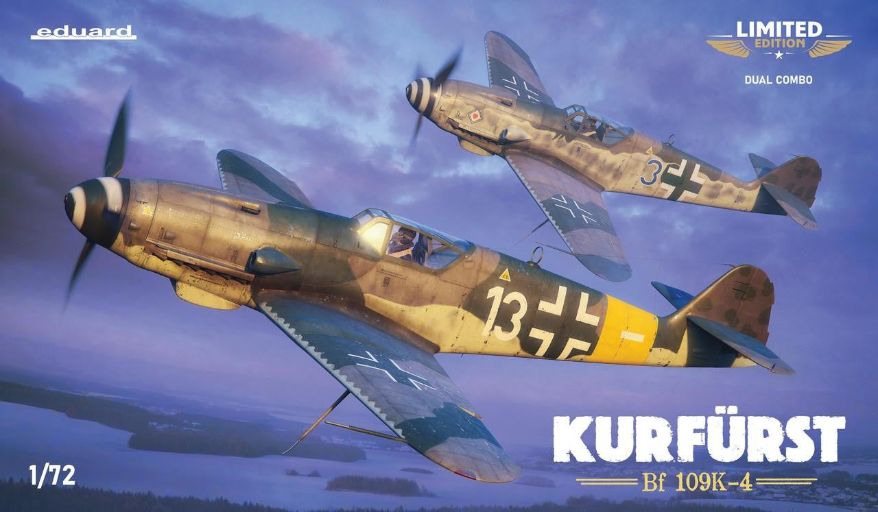eduard-2155-kurf-rst-bf-109-k-4-dual-combo-maquette-1-72 image 2