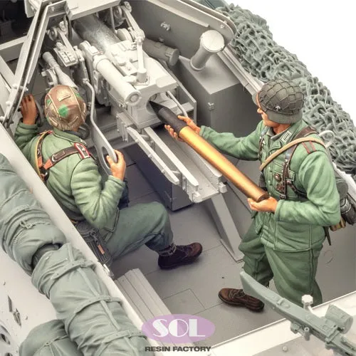 sol-mm826-sd-kfz-251-22-quipage-figurines-1-16-wwii image 1