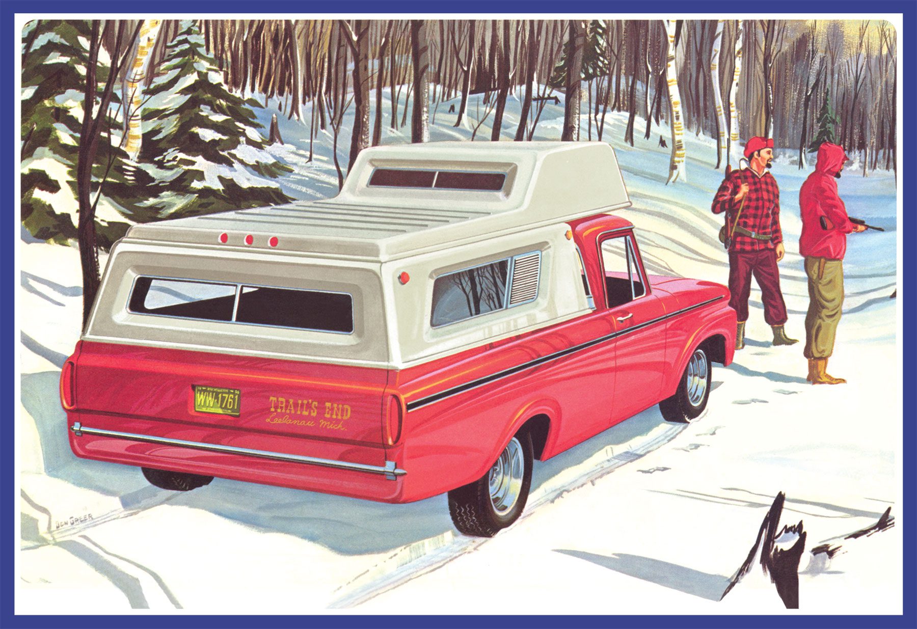 amt-ford-f-100-camper-1963-maquette-1-25-kit-3-en-1 image 1
