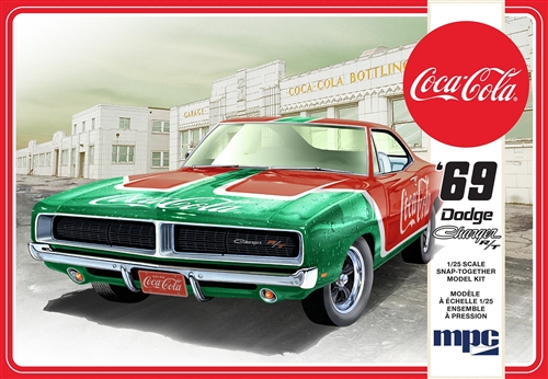 mpc-1969-dodge-charger-r-t-coca-cola-maquette-voiture-1-25 image 1