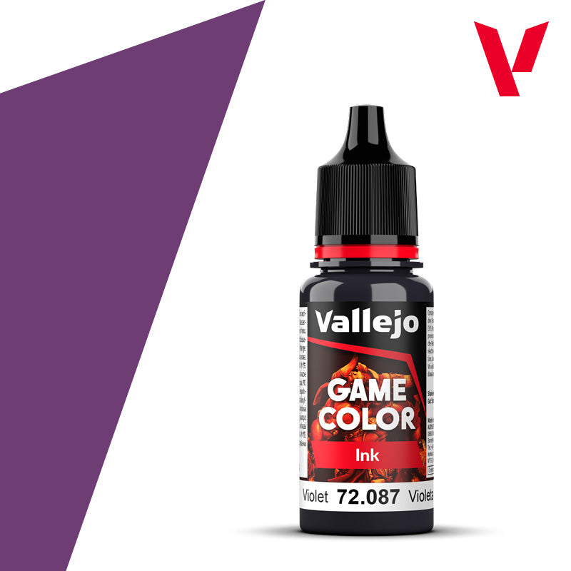 vallejo-game-color-087-violet-ink-peinture-18ml-encre-violette image 1